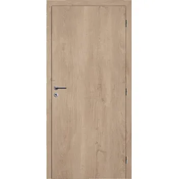Interiérové dveře Solodoor Interiérové dveře 70 P, 750 × 1985 mm, fólie, pravé, dub Western, plné 10000506511