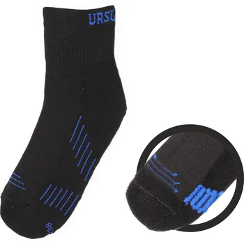 Pánské ponožky Hřejivé podpletené ponožky se stříbrem modré Velikost: 39/41