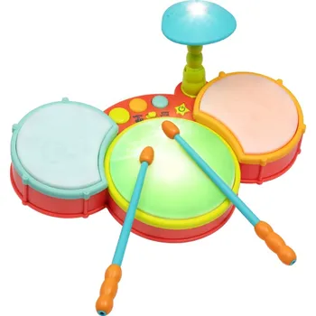 Hudební nástroj pro děti B. toys Toy Drum Set barevný