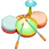 Hudební nástroj pro děti B. toys Toy Drum Set barevný