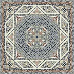 Dlažba Colonial, 450 × 450 mm, lesklá