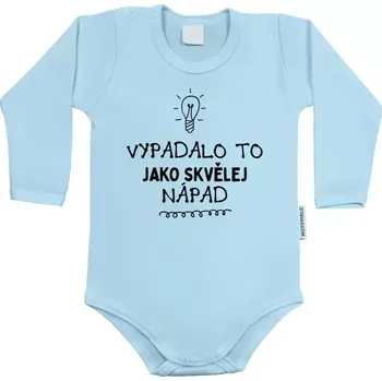 Kojenecký body Dětské body s dlouhým rukávem Vypadalo to jako skvělej nápad