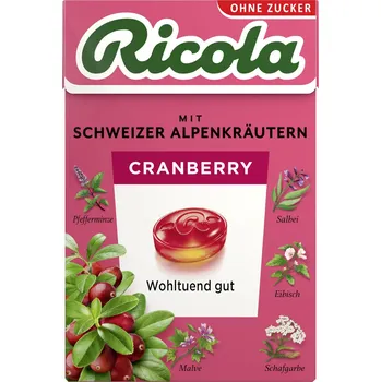 RICOLA BYLINNÉ BONBÓNY BRUSINKA NĚMECKO!