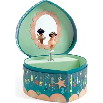 hrací skříňka DJECO Hrací skříňka Modré srdce