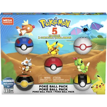 Stavebnice Mega MEGA Construx Pokémon GHP85 Poké Ball Pack