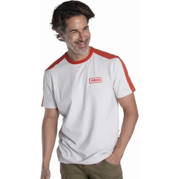 Pánské tričko Pánské tričko Yamaha Faster Sons LONZO bílé Velikost: XS