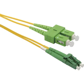 Síťový kabel SOLARIX Patch kabel 9/125 LCapc/SCapc SM OS 2m duplex SXPC-LC/SC-APC-OS-2M-D 70232229