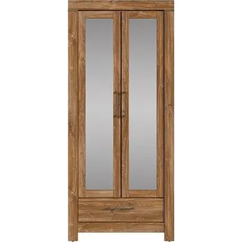 Šatní skříň Skříň VALDIVIA, dub stirling, 5 let záruka + vyzvednutí ZDARMA