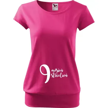 Těhotenské tričko Malfini City 9 měsíců střízlivá