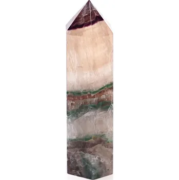 Drahý kámen Magieprirody.cz Obelisk Fluorit špice 143 g - 9,6 cm #B167