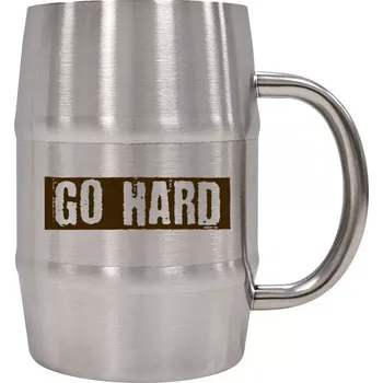 Sklenice Nerezový chladicí půllitr GO HARD