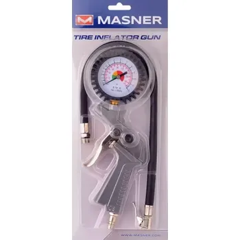 Příslušenství ke kompresoru MASNER vzduchová pistole s manometrem