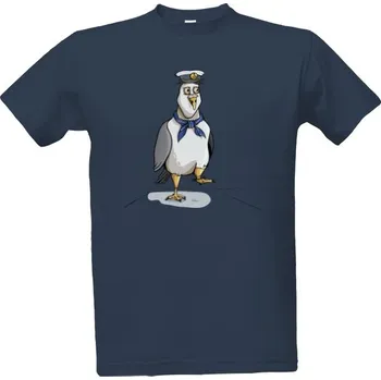 Tričko s potiskem Poštovní holub pánské