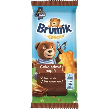 Cukrovinka Opavia Brumík čokoládová náplň 30 g