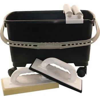 Sada nářadí Wisent Sada pro obkladače Standard, čištění dlažeb, obkladů a podlahových krytin, 4 ks 13620