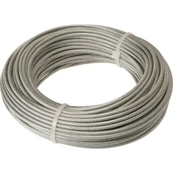 Stabilit Ocelové lanko, ø 3 mm × 30 m, nosnost: 45 kg&nbsp;596448