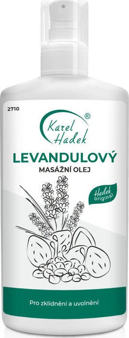 Aromaterapie Karel Hadek Masážní olej levandulový uklidňující od 528 Kč ...
