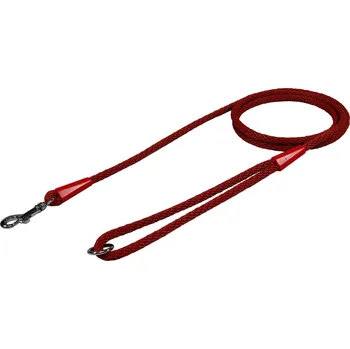 Vodítko pro psa BAFPET Vodítko lano, SPIRÁLA JEDNOBAREVNÁ 6mm x 150cm Barva: Bordó, Rozměr: 6mm x 150cm 15206J