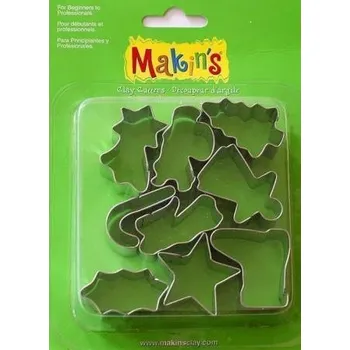 Vykrajovátko Sada kovových vykrajovátek, VÁNOCE I, 9ks