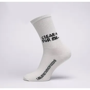 Pánské ponožky S.now Job Sizeer Socks "clear For Me" Bílá 43-46