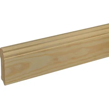 soklová lišta Soklová lišta SF280, 2400 × 96 × 19 mm, smrk/borovice, neupravená 531648