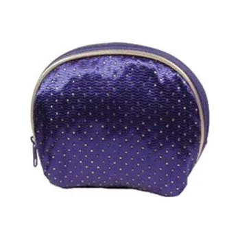 Kosmetická taška COSMETIC ETUE Saténová se zipem - malá 13x11x5cm