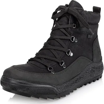 Dámská zimní obuv DÁMSKÉ KOTNÍKOVÉ BOTY RIEKER Y4712-00 ČERNÁ Barva: Černá, Velikost: 42