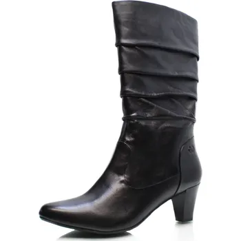 Dámské kozačky DÁMSKÉ KOZAČKY GERRY WEBER G39242 MI42100 ČERNÁ Barva: Černá, Velikost: 41