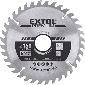 Pilový kotouč Extol Premium pilový kotouč s SK plátky