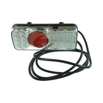 Zadní světlomet Zadní světlo 12/24V LED levé, zadní, s mlhovkou 13597