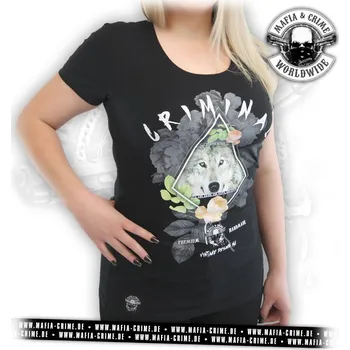 Dámské tričko Dámské triko Mafia & Crime Wolves Girls velikost: L