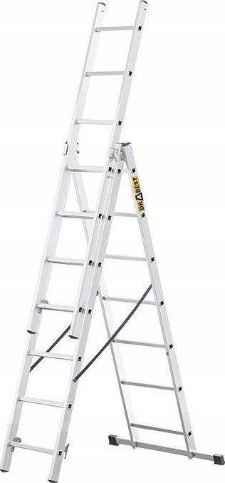 Žebřík 3x7 příček DRABEST DW3-7B