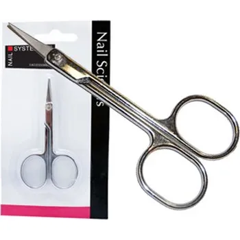 Nůžky na nehty a kůžičku ZAZIE Nůžky záděrové zahnuté - blistr