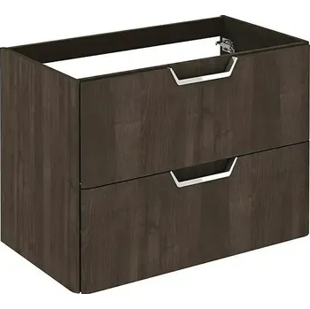 Koupelnový nábytek Beauty Skříňka pod umyvadlo, 79,5 × 56,5 × 45 cm, tmavý jasan 123878