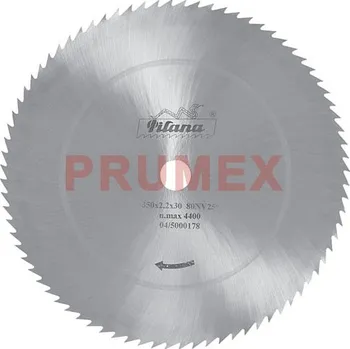 Pilový kotouč Pilový kotouč na dřevo z HSS - 80NV25°, 225312, 200x1,2x25 mm