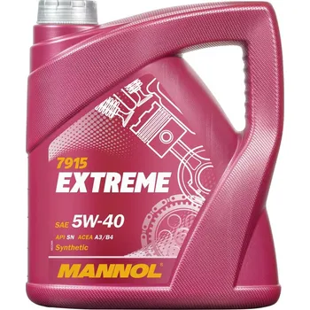 Provozní kapalina Motorový olej MANNOL Extreme 5W40 4L 071 000