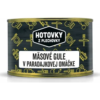 Hotové jídlo Hotovky z plechovky Masové kuličky v rajčatové omáčce v plechovce Velikost: 400 g