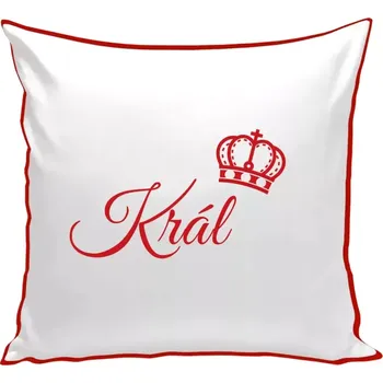 Polštář Polštář barevný 32x32 cm Král