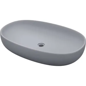 Umyvadlo RAK Ceramics Feeling Umyvadlo na desku Gray, 55 × 35 × 13 cm&nbsp;FEECT5500503A