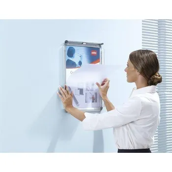 Nobo Rám na plakáty, nástěnný, hliníkový, A4, NOBO 19158