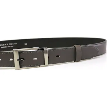 Opasek PENNY BELTS Kožený opasek 35-020-3-50 šedý - 110 cm