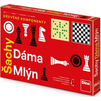 Dino Šachy, dáma, mlýn