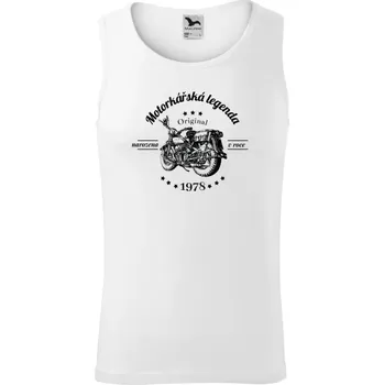 Pánské tílko Pánské tílko Malfini Core Motorkářská legenda