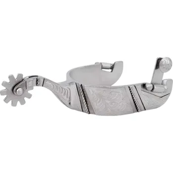 Ostruha Metalab Šporny westernové Reining Show Metalab, pánské, silver