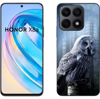 Pouzdro na mobilní telefon Gelový kryt mmCase na Honor X8a - sova