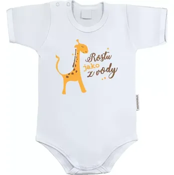 Kojenecký body Dětské body s krátkým rukávem Rostu jako z vody