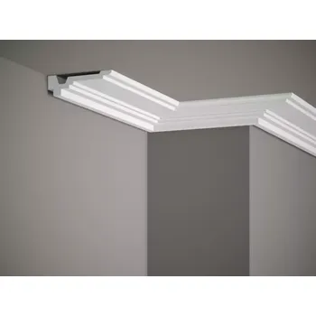 Podlahová lišta Stropní lišta MDB162 200x3,2x10,5cm Mardom