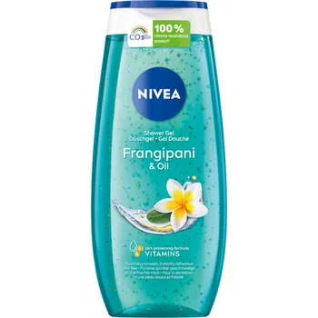Koupelová kosmetika Nivea Frangipani & Oil pečující sprchový gel, 250 ml