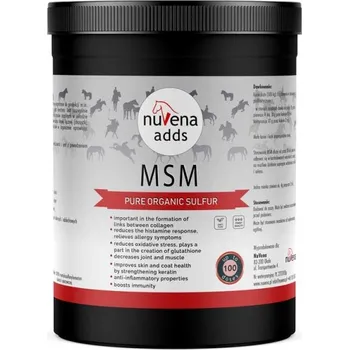 NuVena MSM 800g - Organická síra pro koně
