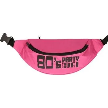 Ledvinka Retro ledvinka růžová - neon - 80.léta - disco